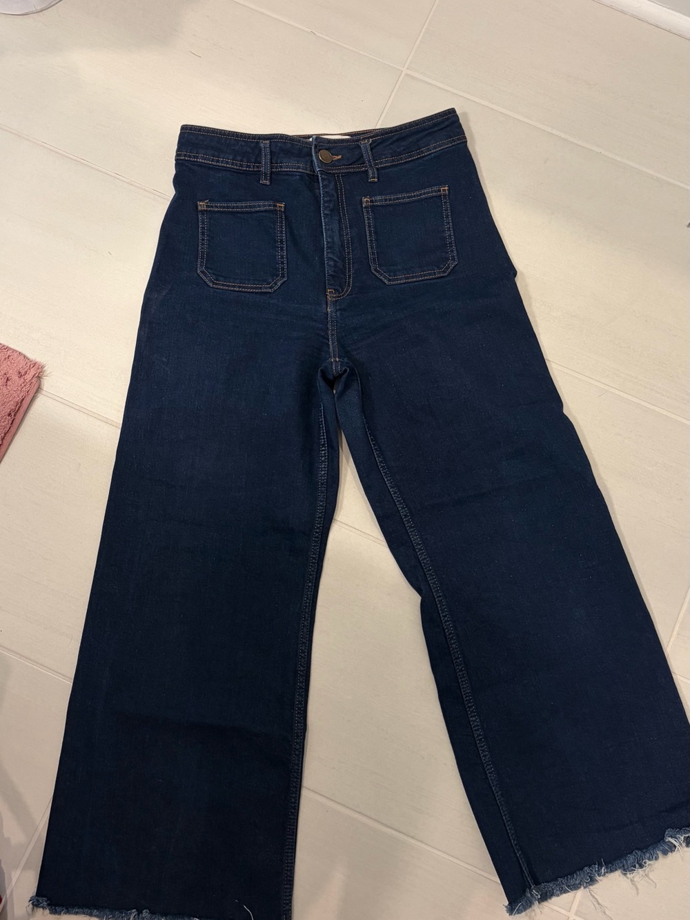 Women’s Zara Wide-Leg Jeans
